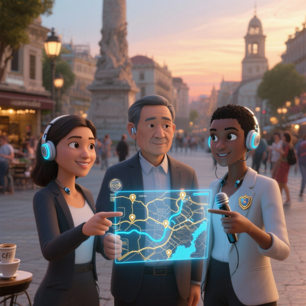 avatares como guías turisticos