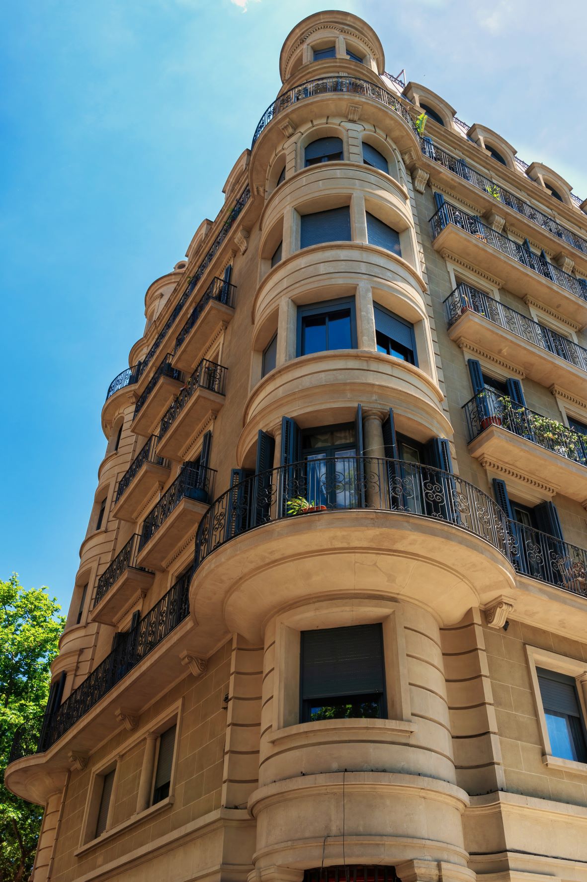 Fachada edificio España de Madrid